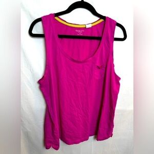 Relativity Hit Pink Tank Top Size XL